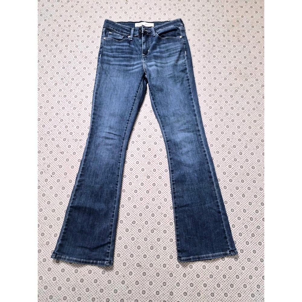 Signature by Levi Strauss Mid Rise Bootcut Jeans Dark Wash ‎ Size 4